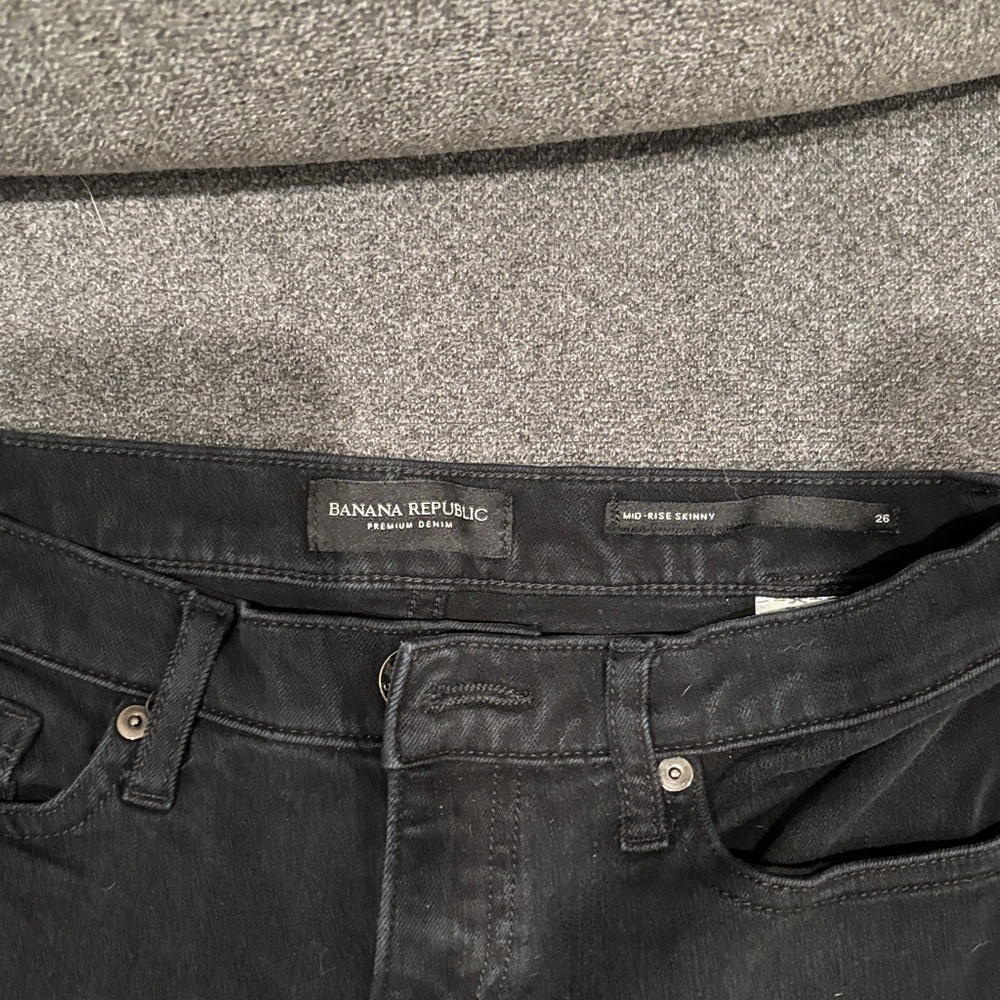 Banana Republic Women's Black Skinny Jeans